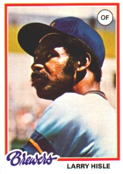 1978 Topps Baseball Cards      520     Larry Hisle